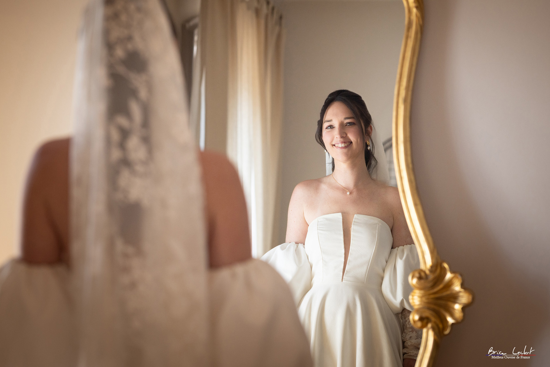préparatif photo mariage