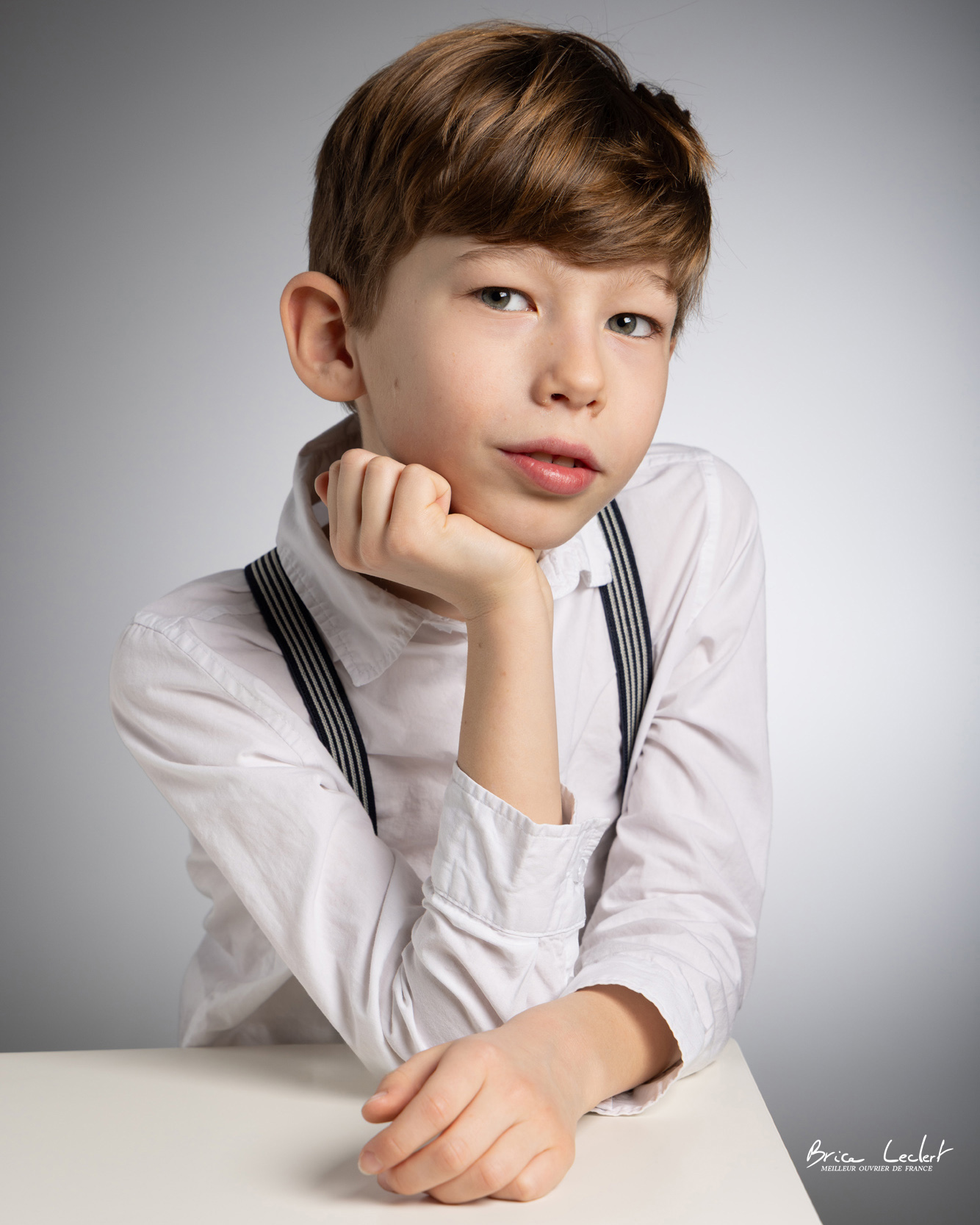 portrait enfant fête des mères
