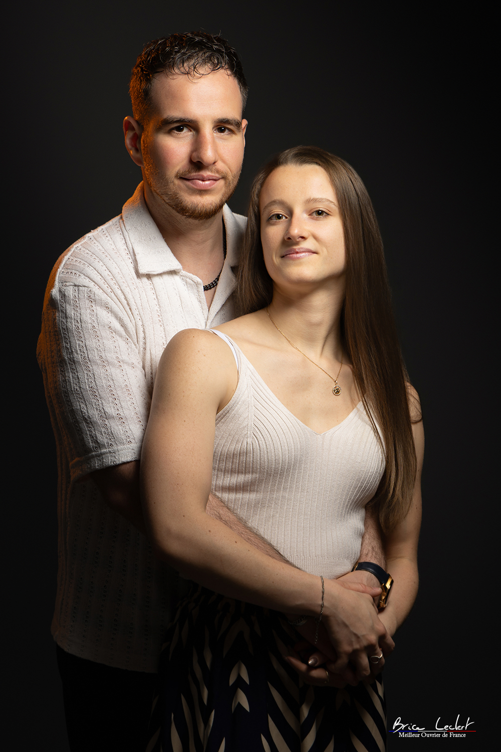 portrait couple en studio saint etienne rue de la république